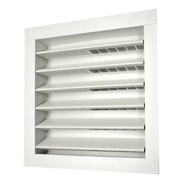 LOUVER WHT ALUM 12